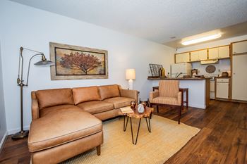 Sky harbor apartments living room